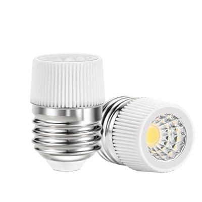 HengBo LED Spotlight Bulb 3W E26 (2 Pack) - 4000K Neutral White 240LM, 24° Narrow Beam Angle for Home Track Lighting, Display Accent Lighting