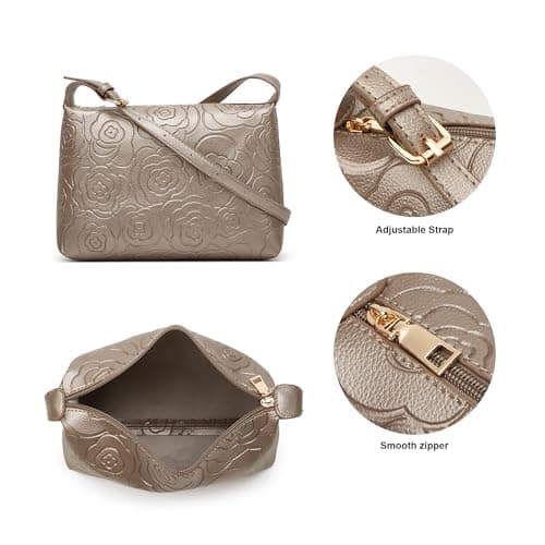 Women Fashion Handbags Wallet Tote Bag Shoulder Bag Top Handle Satchel Purse Set 4pcs view 5