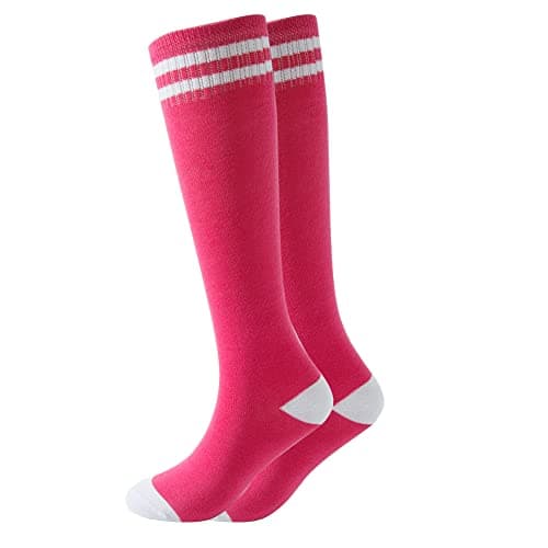 SOCKSDIARY Knee High Socks for Kids, Cotton Soccer Socks for Boys, Girls, Toddlers…… — image 1