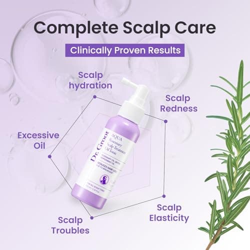 Dr.groot Rosemary Mint Oil Tonic for Hair Growth with Biotin, Hyaluronic Acid, Thickening & Scalp Nourishing. Korean Haircare. Sulfate-Free, Silicon-Free, Paraben-Free (3.38 fl oz/ 100ml) view 6