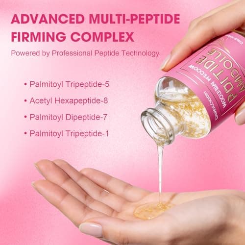 Deep Collagen Silk Peptide Serum, Hydrating Facial Serum, 1 fl oz view 4