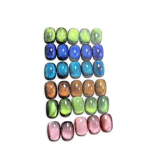 Aiartfans Cat Eye Nail Polish Set, 6 Colors, Soak Off UV LED Nail Polish Kit Gel Nail Polish with Multi-Functional Magnetic Stick for Christmas Style view 1