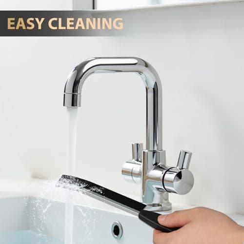 Hard Bristle Crevice Cleaning Brush,Grout Cleaner Brush,Scrub Brushes for Tile Floor,Gap Cleaning Supplies with Clip for Bathtub,Shower,Sink,Kitchen,Home Essentials,Gi-ft for Women Men(3PCS) view 6