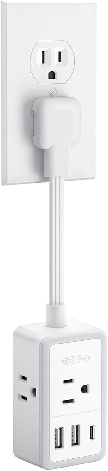 NTONPOWER Short Extension Cord 6 inch