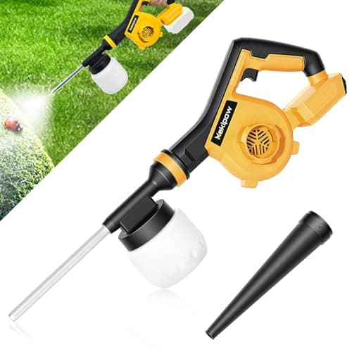 Electric Diatomaceous Earth Duster Compatible for DeWalt 20V/60V Battery, Garden Dust Applicator with 800mL Capacity｜Variable Speed, 3 in 1 Diatomaceous Earth Spray/Blower/Vacuum Cleaner (NO Battery) view 1