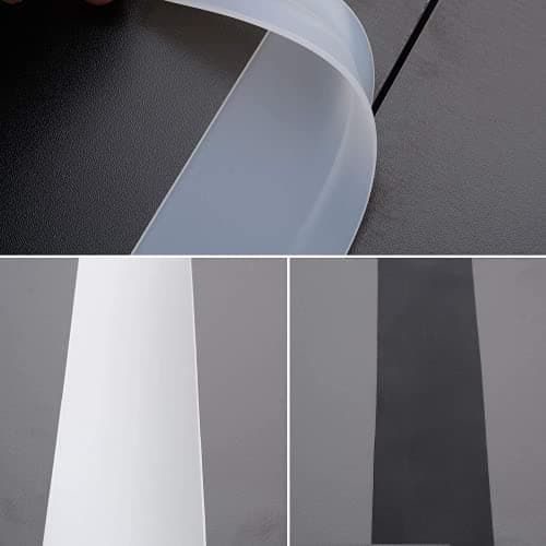 Silicone Kitchen Stove Gap Covers, Kitchen Counter Gap Anti-Slip Non-Tacky Filler Seals Spills Between Counter, Stovetop, Oven, Washer, Sheat-resistant，et of 2 (25Inches, Translucent) by liboyixi view 3