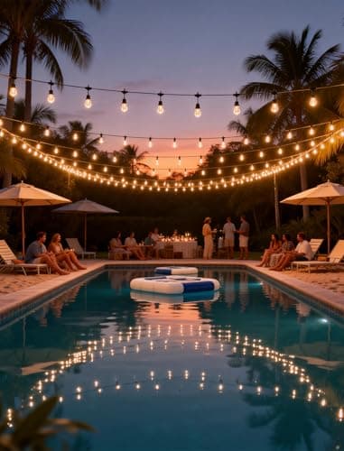 Hobbynors Outdoor String Lights 30FT, Patio Lights Outdoor Waterproof, Plug-in Hanging Lights with Shatterproof LED Bulbs, 2700K Warm White, E12 Connectable Lights for Porch Backyard Balcony Gazebo view 5