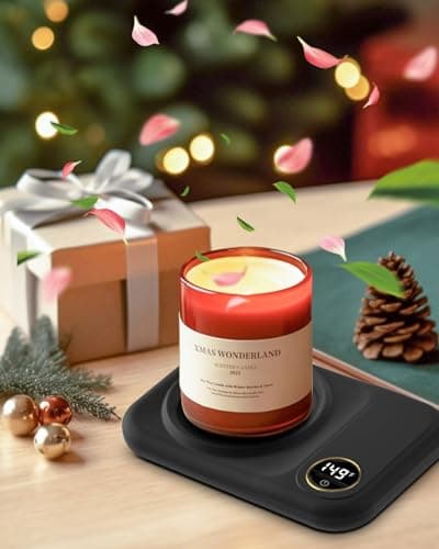 Coffee Mug Warmer Mom Day Gift, 3-Temp Settings USB Coffee Mug Warmer, 113℉/131℉/149℉ Plug in USB Candle Warmer Beverage for Coffee, Cocoa, Tea, Candle, Mom's Day Gift Mom Gifts Women Gifts view 2