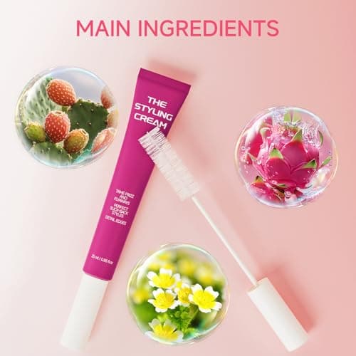 FAMIKYA Hair Mascara for Flyaways, Fly Away Hair Stick, Wax Stick for Hair, Lightweight Anti Frizz Slick Back Hair Styling Wax Stick, Taming Wand Gel for Smoothing Women Girls view 4