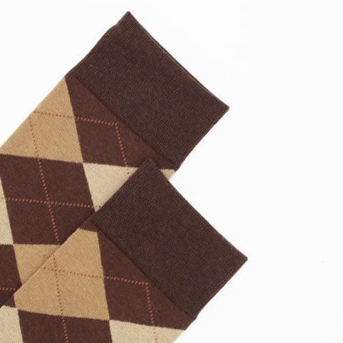 BLBJYPZX Mens Black Dress Socks 10-13, Work Crew Cotton thick tall wide Calf Long Socks Size 9-12 13-15 view 7