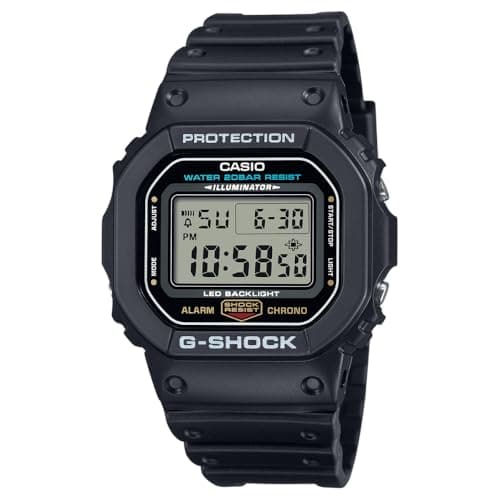 Casio G-Shock Shock Resistant DW5600UE-1V Men's Water Resistant Black Resin Sport Watch