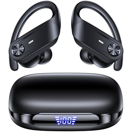 Hybrid Active Noise Cancelling Wireless Ear Buds 80 Hrs Playtime Hi-Res Stereo Quality Bluetooth Earbuds with Transparency Mode Headphones Bluetooth Earhooks ANC Earphones for Work Sports Travel view 1