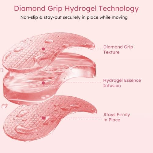 Retinol Caffeine Eye Patches, with Hydrolyzed Collagen, Peptides, 60 Pcs view 5