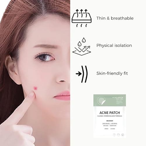 Safirst Zit Patch Hydrocolloid Pimple Patches Acne Patches 2 Sizes Invisible Spot Blemish Stickers Easy Removal Treatment for Breakouts Absorbs Zits Hiding Face Emergency Treatments view 4