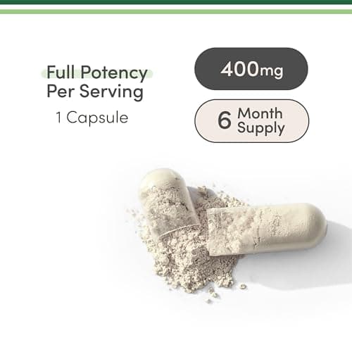 Magnesium Glycinate 400mg | 180 Capsules | Sleep, Muscle, & Heart Support | Vegan, Third Party Tested, Gluten Free, Non-GMO, by Double Wood Supplements view 7