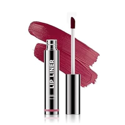 Anguishil Peel Off Lip Stain Natural Lip Color - Waterproof Lip Liner Stain for Women All Skin Types, Lip Liner Long Lasting Transfer Proof & Smudge-Proof Moisturizing Easy to Use (Mauve)