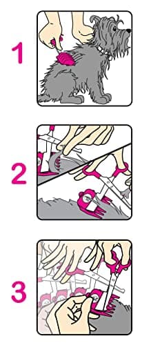 Scaredy Cut Silent Clipper + Sharpener Pet Grooming Kit, Blue, Right-Handed 17pc RH + Sharpener, Blue view 5