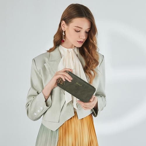 TANTOMI Crossbody Bags for Women Crossbody Purses and Wallet Vegan Leather Women's Shoulder Handbag for Everyday 2 PCS Set view 3