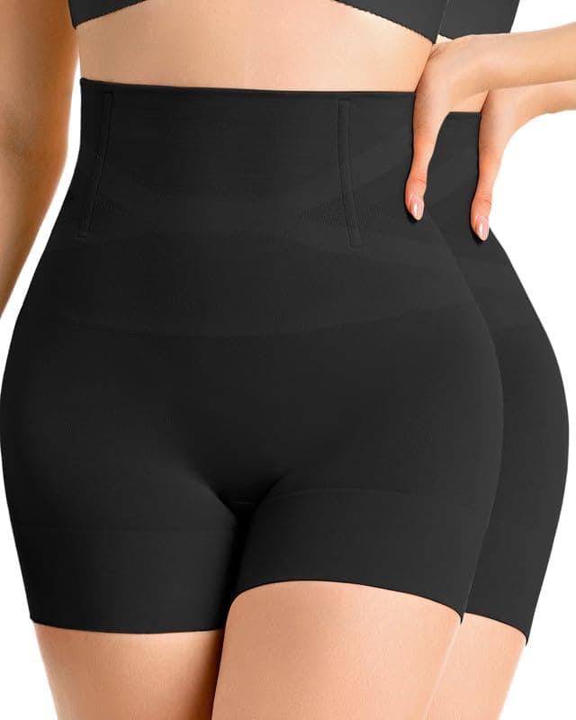 ForeverShaper Shapewear for Women Tummy Control High Waist Body Shaper Thigh Slimmer Butt Lifter Shapewear Shorts Under Dress — image 1