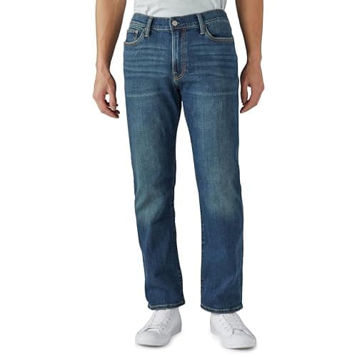 Lucky Brand mens 363 Vintage Straight Jeans, Fern Creek, 34W x 30L US
