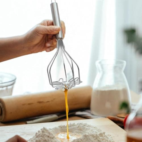 Potato Masher, Heavy Duty Stainless Steel Integrated Masher Kitchen Tool Wire Masher for Potatoes, Avocados, Beans, Fruit & Vegetables view 2