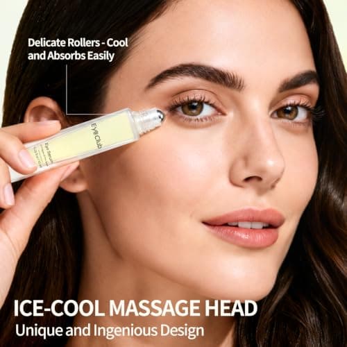 Retinol Eye Serum Oil Roller | Plant-Derived Repairing Under Eye Oil with Jojoba & Squalane | Anti-Aging Eye Treatment for Fine Lines & Barrier Care view 3
