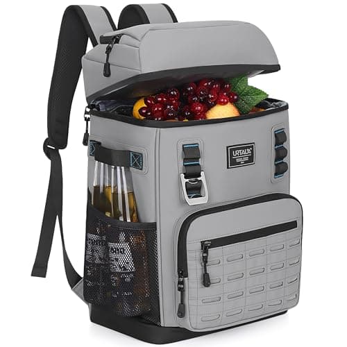 Cooler Backpack 2 Insulated Compartments Leak Proof Beach Coolers Back Pack Waterproof Cooler Bag for Hiking, BBQ Camping, Picnic, Fishing (25L, 36 Cans) — image 1