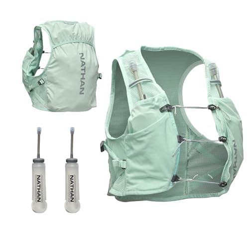 Nathan Women's Hydration Vest - Lightweight Mesh, Breathable, 2x14oz Flasks, 2L Bladder, Reflective Vest, Pinnacle Breeze — image 1