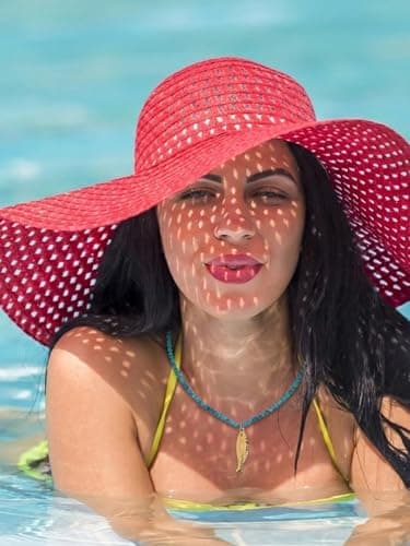 ownmysty Fish Boho Necklace for Women Beach Summer Jewelry Accessories for Women Blue Natural Stone Bead Necklace for Women Beach Vacation, Summer Beach Party view 4