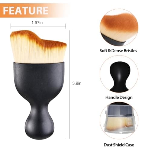 2PCS Car Interior Detailing Brush Soft Bristle Detail Brushes,Dash Duster Cleaning Brush,Car Accessories for Women,Interior Cleaning Tool for Automotive,Truck,SUV,RV view 2