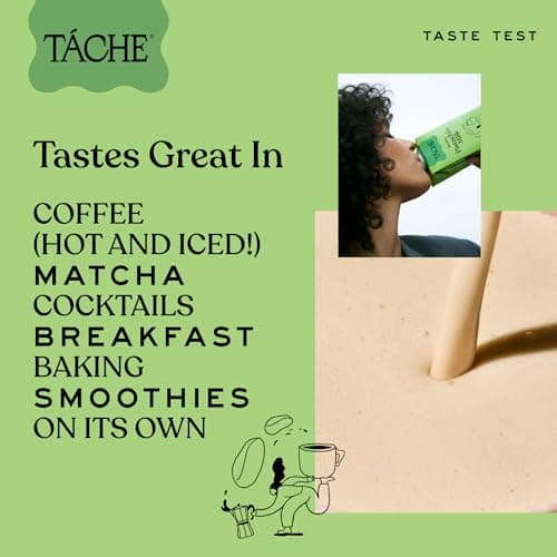 Táche Pistachio Milk, Original Vegan Barista Pistachio Creamer with No Added Oil, Frothy, Perfect Pistachio Cream for Coffee and Lattes, Plant-Based Dairy Alternative, (32oz, 6-Pack) view 5