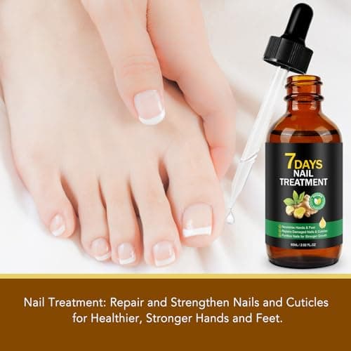 2PCS Ginger Nail Treatment, Nails Growth Serum, Nail Repair Cuticles Oil, Ginger Nail Serum Oil for Strengthen nails & Promote Nail Growth, Natural Plant Formula view 6