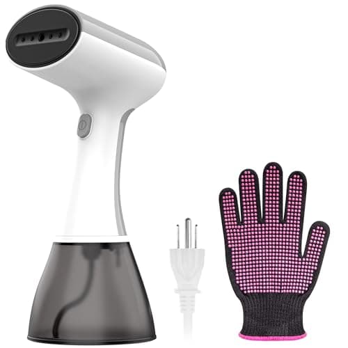 YOUNGOOD GS01 Steamer for Clothes, clothes steamer handheld with Ultra Large 400ml Water Tank, 1500W High Power, 20S Fast Heat-up,Wrinkle Remover,Portable Handheld Design Travel Steamer