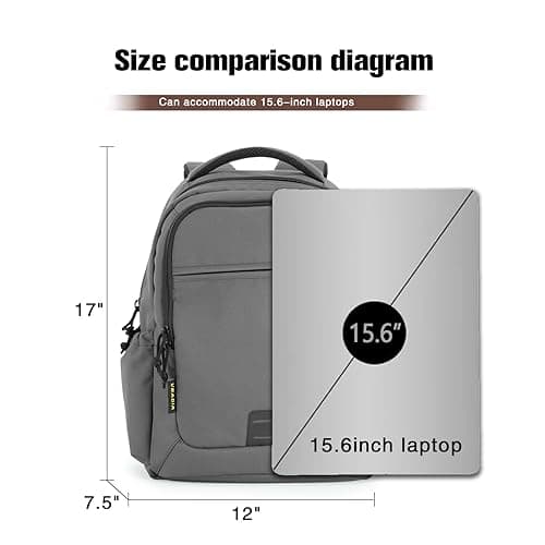 VEAGIA Tactical Travel Laptop Backpacks Large Heavy Duty Work Backpack For Men women Airline Approved (New Grey) view 2