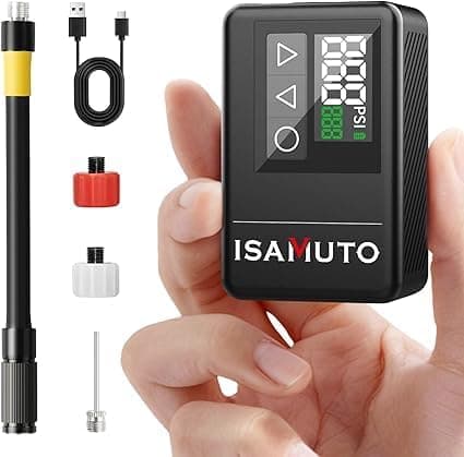 ISAMUTO Mini Electric Bike Pump