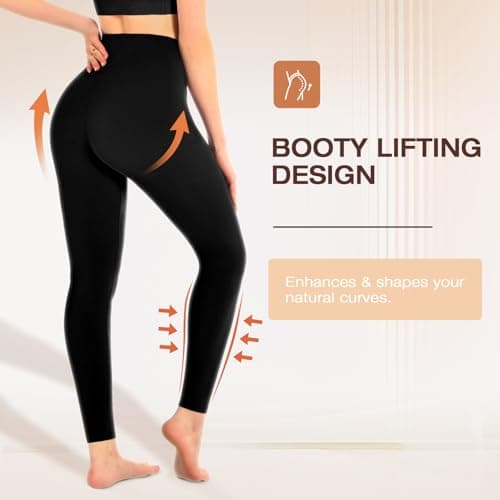 Walifrey Leggings for Women,High Waisted Soft Yoga Pants for Gym view 5