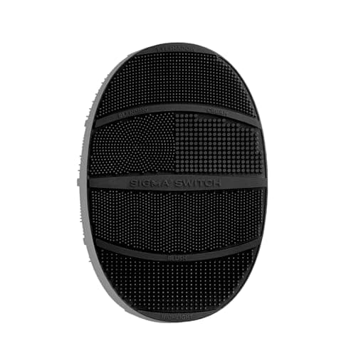 Sigma Switch by Sigma Beauty – Silicone Makeup Brush Cleaner for Switching Shades and Pigments, Switch Cleaning Mat for Superior Makeup Brush Cleaning Mid-Application (Full Size)
