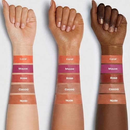 Ihrlpxkc Lip Stain Peel Off - Lip Liner Long-wear & Waterproof Moisturizing Lip Stain with Matte Finish, Transfer-Proof, Non-Stick Cup Lip Tint Stay On All Day, Gifts for Women (Cocoa) view 5