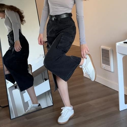 JENN ARDOR Low Top Sneakers for Women Lace-up Fashion Tennis Shoes Casual Slip On Sneaker Padded Non Slip Footwear for Work, Walking, Everyday Wear view 3