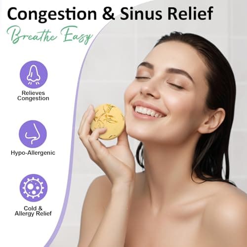 Shower Steamers Aromatherapy Birthday Gifts for Women - 8 Pack Shower Bombs Gift Set, Self Care Home Spa, Boo Basket Stocking Stuffers, Christmas White Elephant Gifts for Adults Mom Wife Teens view 6