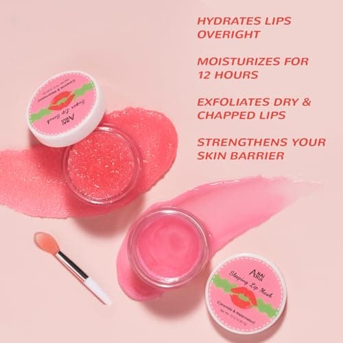 ANAI RUI Lip Scrub & Lip Mask Set, Watermelon view 4