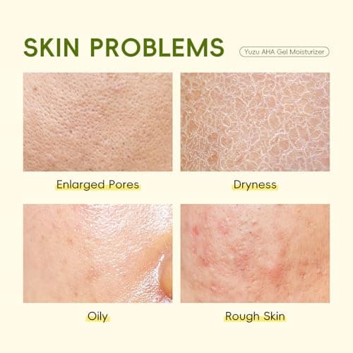 QUIYUM Yuzu AHA BHA Skincare Set for Teens & Young Women - 3.53oz Foaming Cleanser + 5 PCS Exfoliating Sheet Masks + 2.12oz Hydrating Gel Moisturizer | Gentle Exfoliation, Oil Control & Glowing Skin view 3