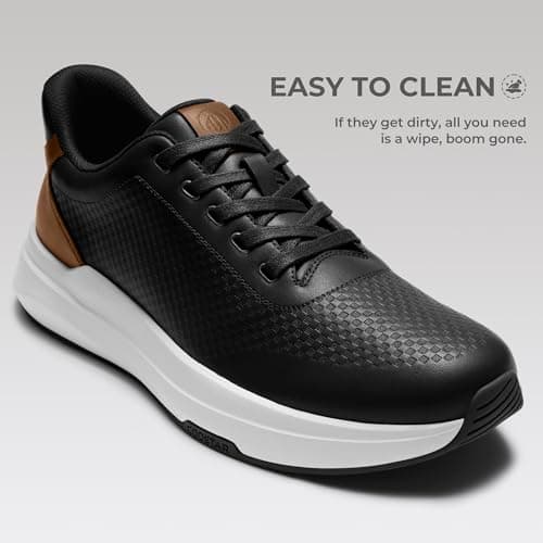 Coostar Mens Dress Sneakers Business Casual Shoes with Arch Support Orthopedic Oxfords Shoe Zapatos Casuales para Hombre view 5