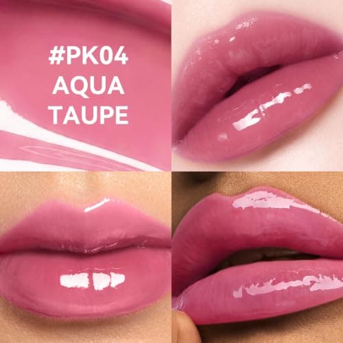 FOCALLURE Lip Stain - Transfer Proof Gloss, Long Lasting Tint, PK04 view 2