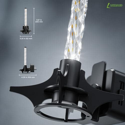 L LOHAS LED Night Lights Plug into Wall, Dusk to Dawn Sensor Nightlight, 0-100LM Brightness Adjustable, 3000K Soft White, Rocket Night Light with Black Rocket Base for Bedroom Bathroom Hallway Decor view 7