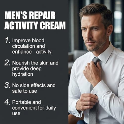 LECRAVONIC Performance Cream,Men's Repair Activity Cream,Advanced Skin Body Butter for Men,Enhancement Intimate Cream,Lmprove Vitality,Regain Confidence,Refreshing Lightweight Formula for Daily(2PCS) view 3