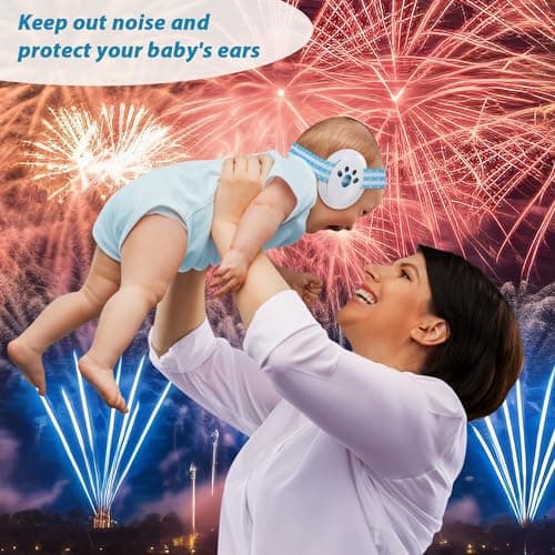 Laudexua Baby Ear Protection, Noise Cancelling Headphones for Babies and Toddlers Up to 36 Months view 4