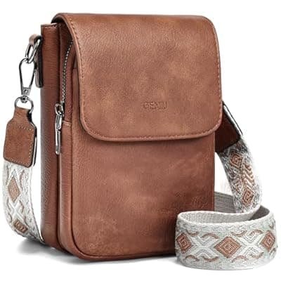 GEMIU Small Crossbody Bags for Women Cell Phone Purse Crossbody Wallet Purses with Card Slots