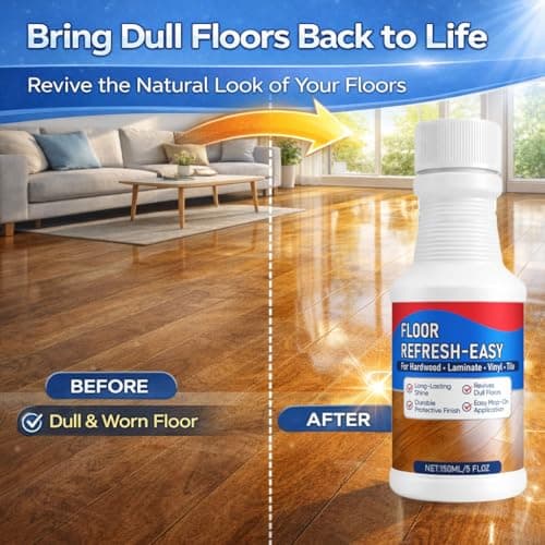OEWIVNK Hardwood Floor Restore for Wood Floors,Purevive Floor Restorer, Revitalize, Protect, Shine Wood, Restore a Finish for Wood, Quick-Drying Protective Finish 5 Fl Oz view 3