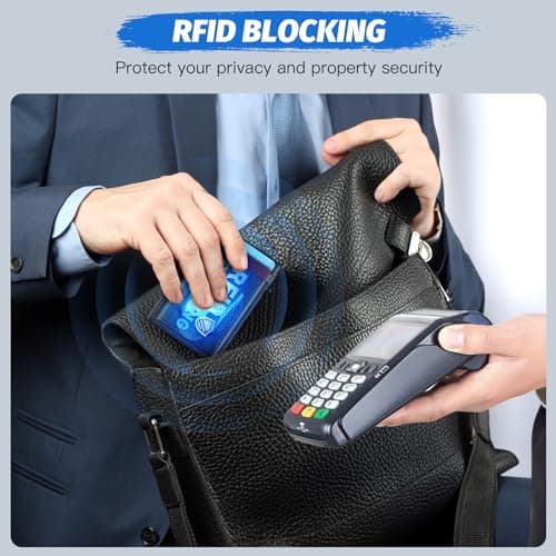 FIYUM Wallet for Men AirTag Wallet Minimalist - Bifold Men Wallet Slim with Money Clip RFID Blocking Pop Up Credit Card Wallet Smart Wallet for Men with Gift Box(𝐍𝐨 𝐀𝐢𝐫T𝐚𝐠 𝐈𝐧𝐜𝐥𝐮𝐝𝐞𝐝) view 6